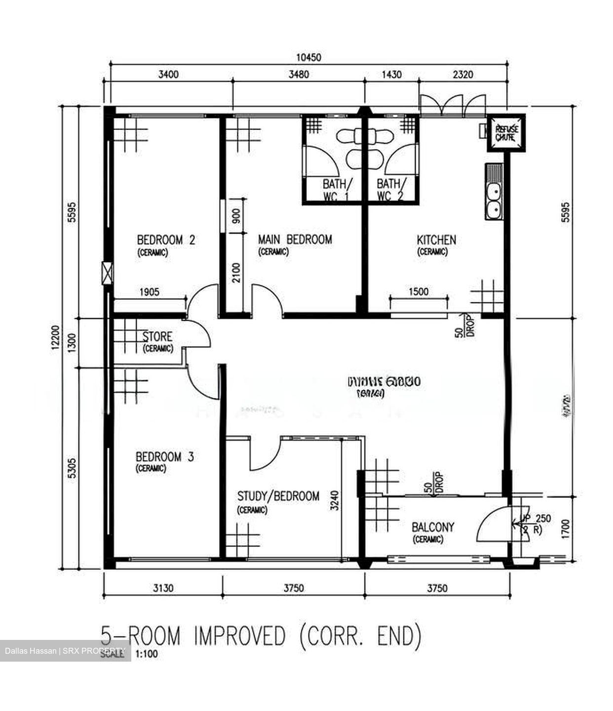 Blk 534 Serangoon North Avenue 4 (Serangoon), HDB 5 Rooms #586043191